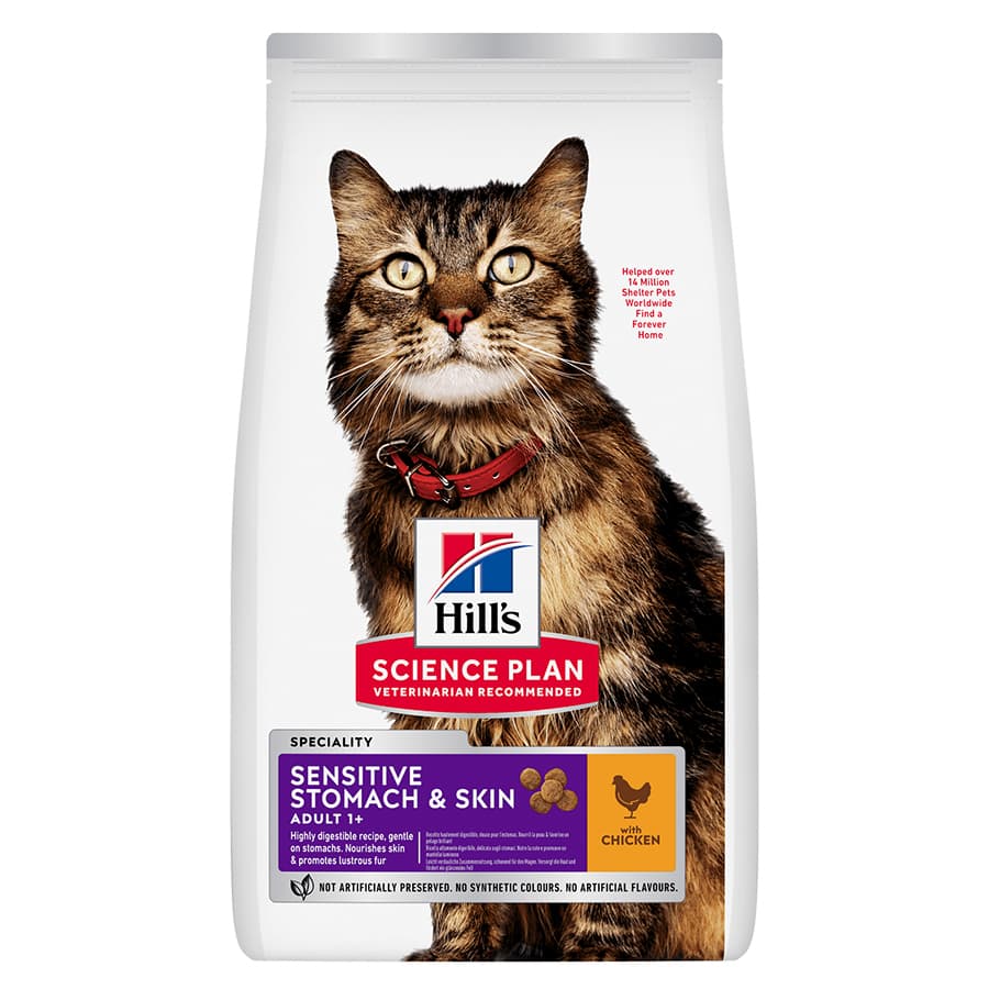 Hill&rsquo;s Science Plan Sensitive Stomach & Skin Adult Cat Food
