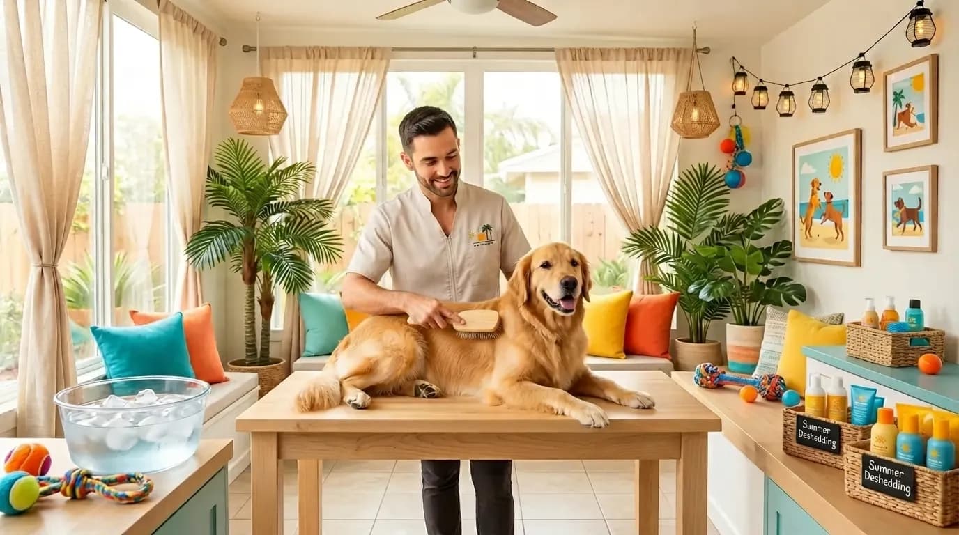 Dog Grooming in Qatar Essential Care for Pets in the Heat