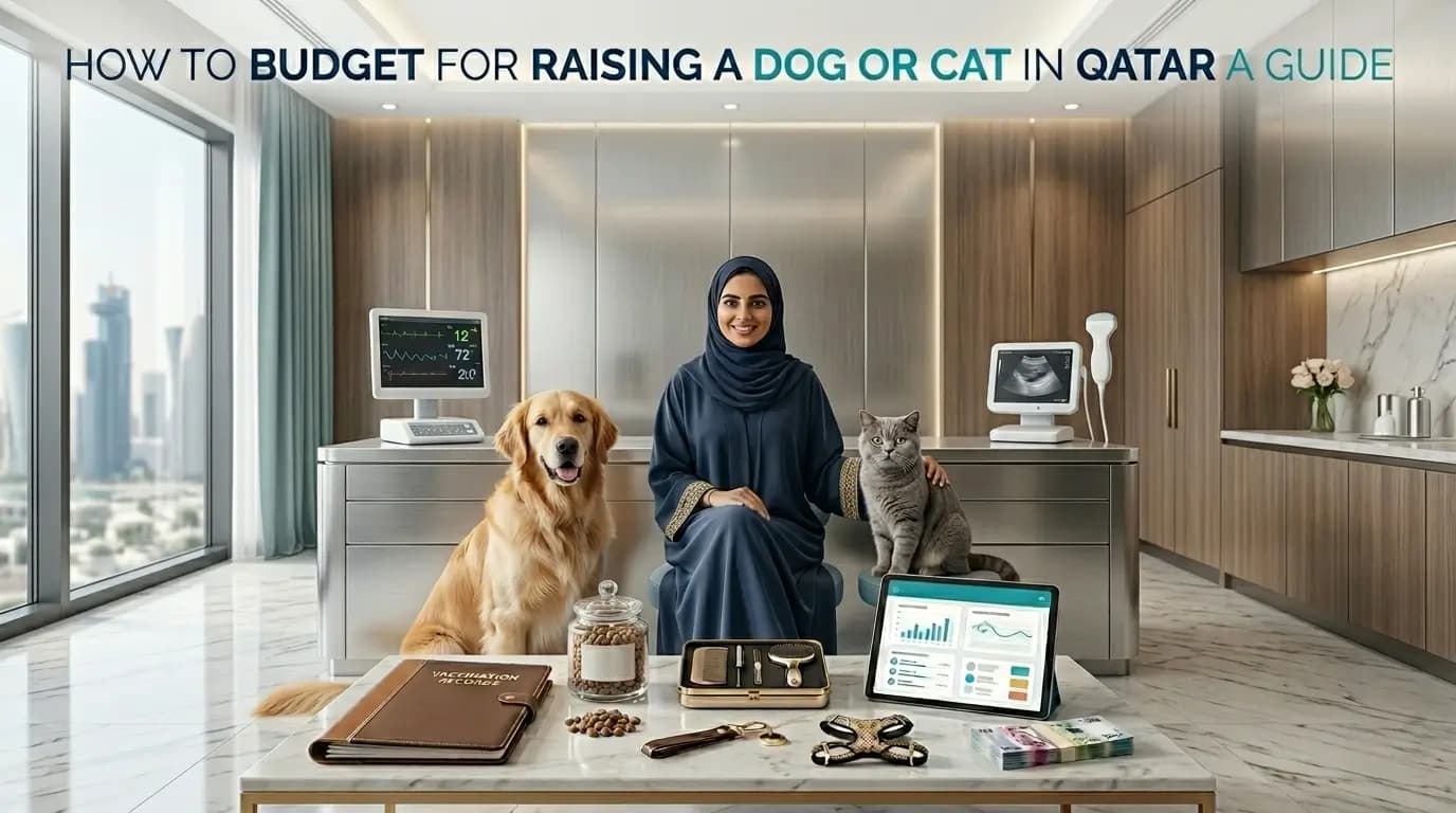 How to Budget for Raising a Dog or Cat in Qatar A Guide to Monthly and Annual Pet Care Costs