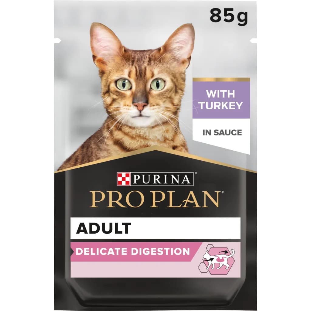 Purina Pro Plan Sensitive Turkey in Gravy Wet Cat Food