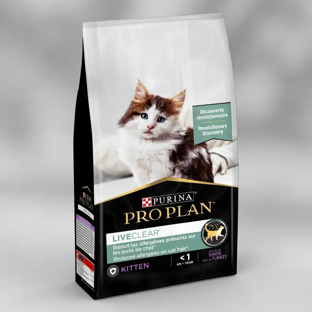 Purina Pro Plan LiveClear Kitten Allergen Reducing Turkey Dry Cat Food