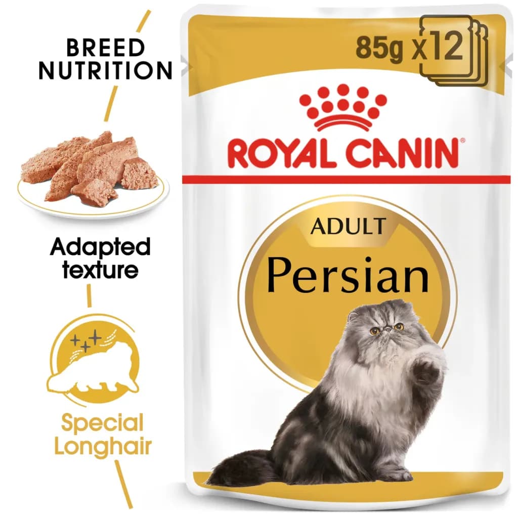 Royal Canin Feline Breed Nutrition Persian Wet Cat Food Pouch