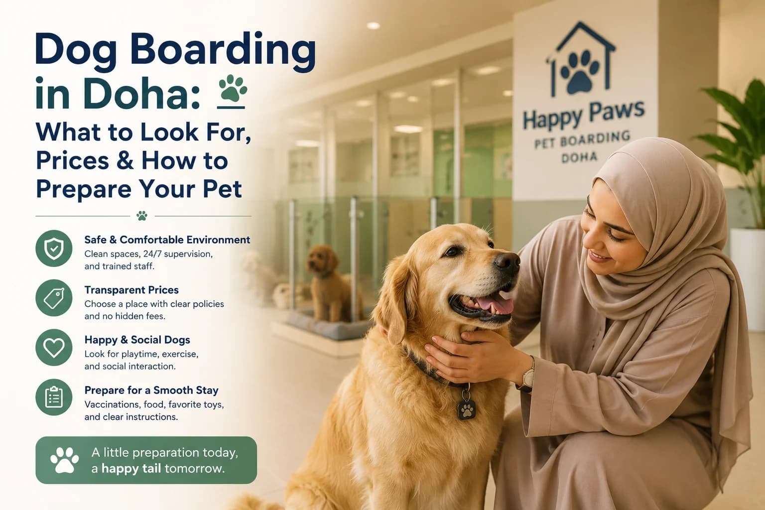 Dog Boarding in Doha: What to Look For, Prices & How to Prepare Your Pet