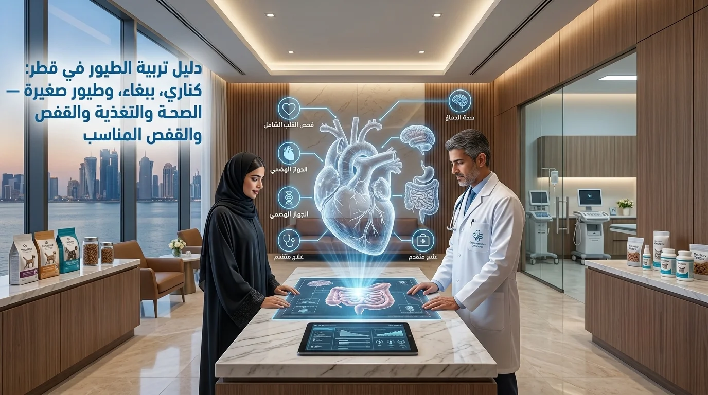 دليل تربية الطيور في قطر: كناري، ببغاء، وطيور صغيرة &mdash; الصحة والتغذية والقفص المناسب