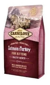 Carnilove Salmon & Turkey for kittens -Healthy Growth 6kg